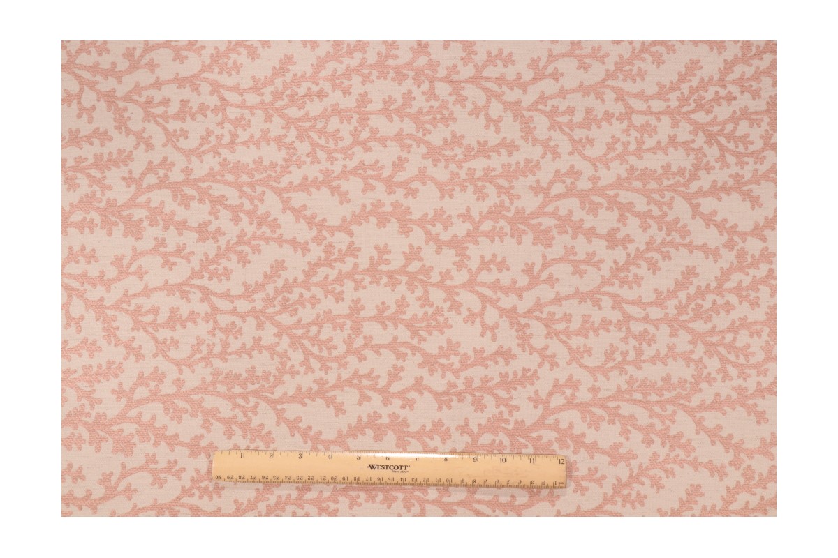 Richloom Kite Fortress Finish Woven Chenille Upholstery Fabric In Blush