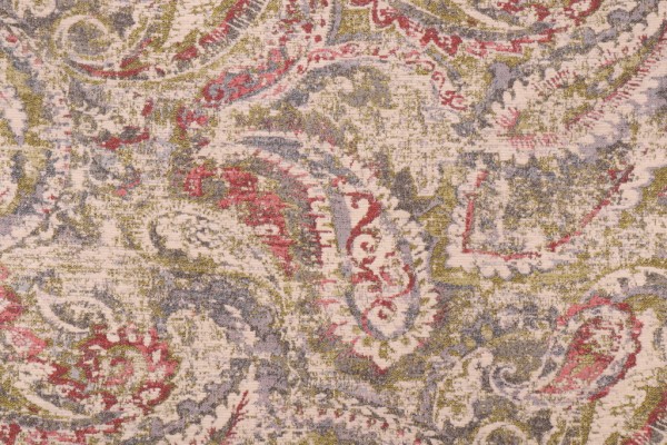 Vessel Woven Chenille Tapestry Upholstery Fabric In Spring