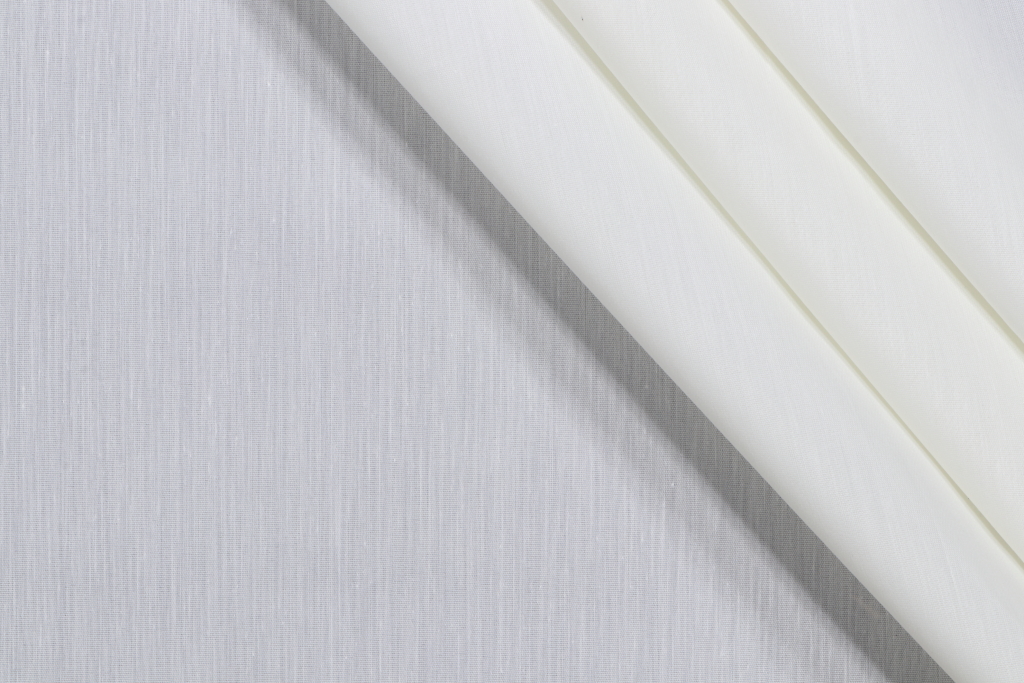 Sample of Everline Windsor Drapery Lining in Ivory