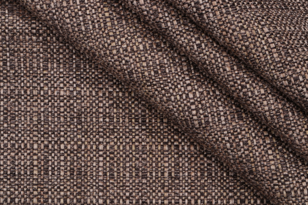 Tweed Woven Upholstery Fabric in Earth