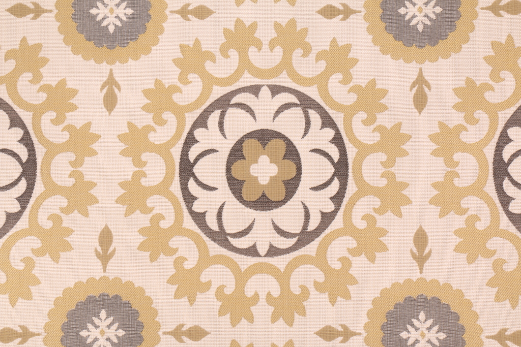 3.88 Yards Robert Allen Roman Circle BK Woven Upholstery Fabric in ...