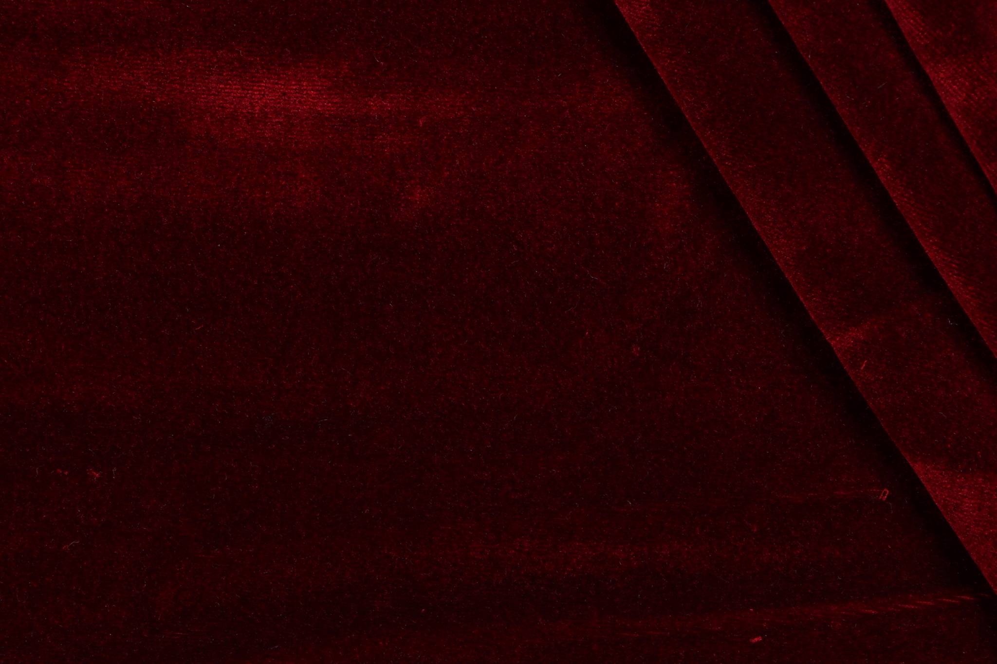 .88 Yards Scalamandre Silk Velvet Upholstery Fabric in Ruby