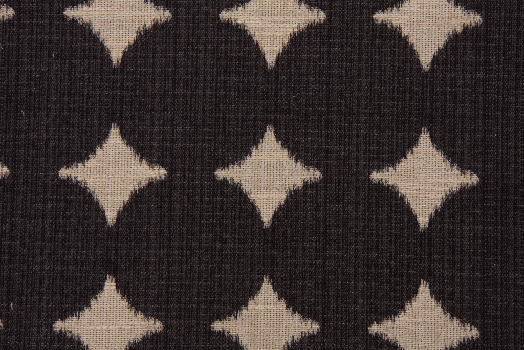 Robert Allen DwellStudios Ikat Dot Decorator Fabric in Black