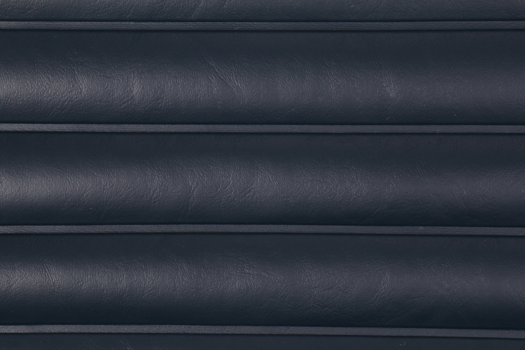 Click for Navy Marine Vinyl Upholstery Fabric Pleated-Quilted  Navy Marine Vinyl Upholstery Fabric Pleated-Quilted