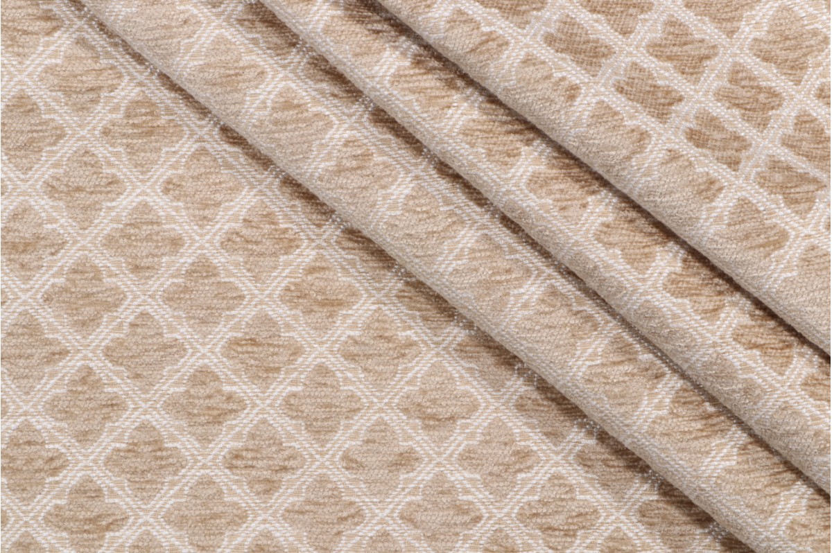 Thibaut Cambridge W73752 Woven Chenille Upholstery Fabric in Beige