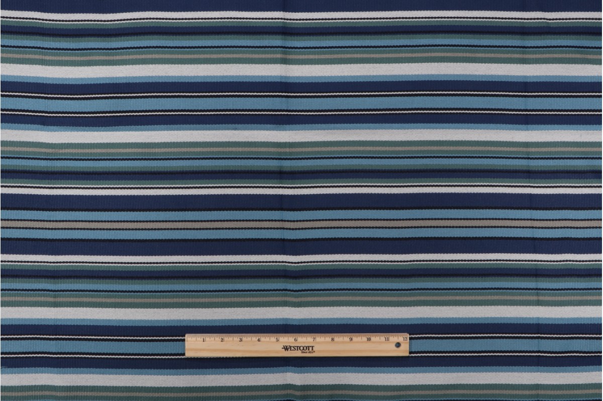 Bella Dura Dexter Woven Polyolefin Outdoor Fabric in Shore Line