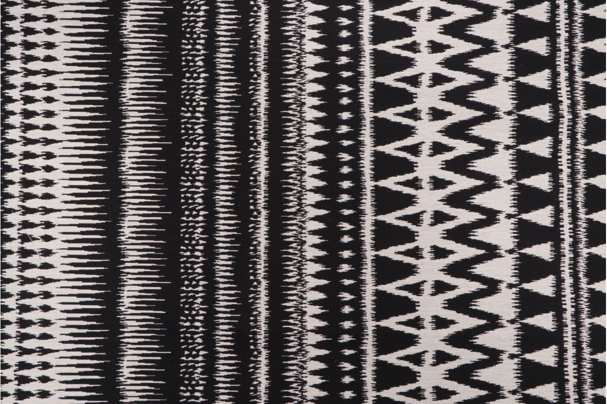 1 Yards Doggy Tapestry Upholstery Fabric in Black/White
