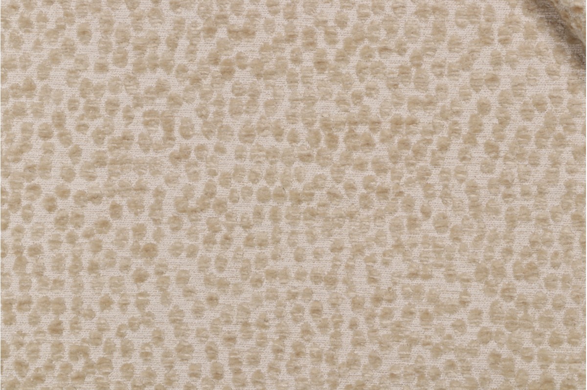 PK Lifestyles Spotty Dotty Woven Chenille Upholstery Fabric in Hay
