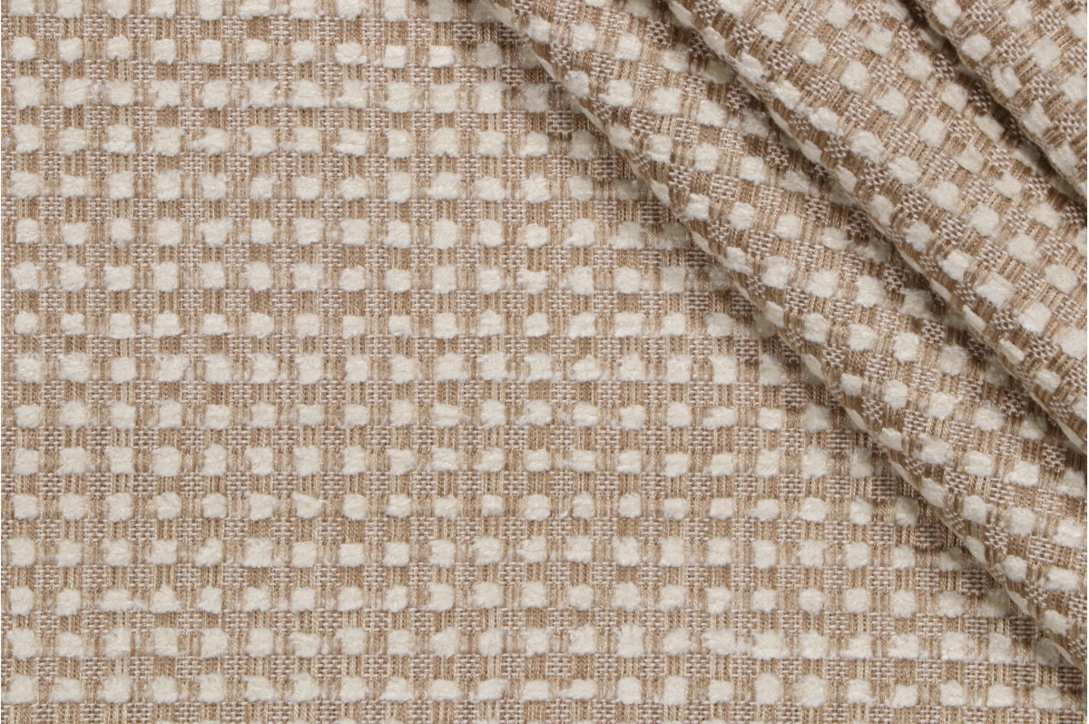 8.13 Yards Tallulah Woven Chenille Upholstery Fabric in Sand