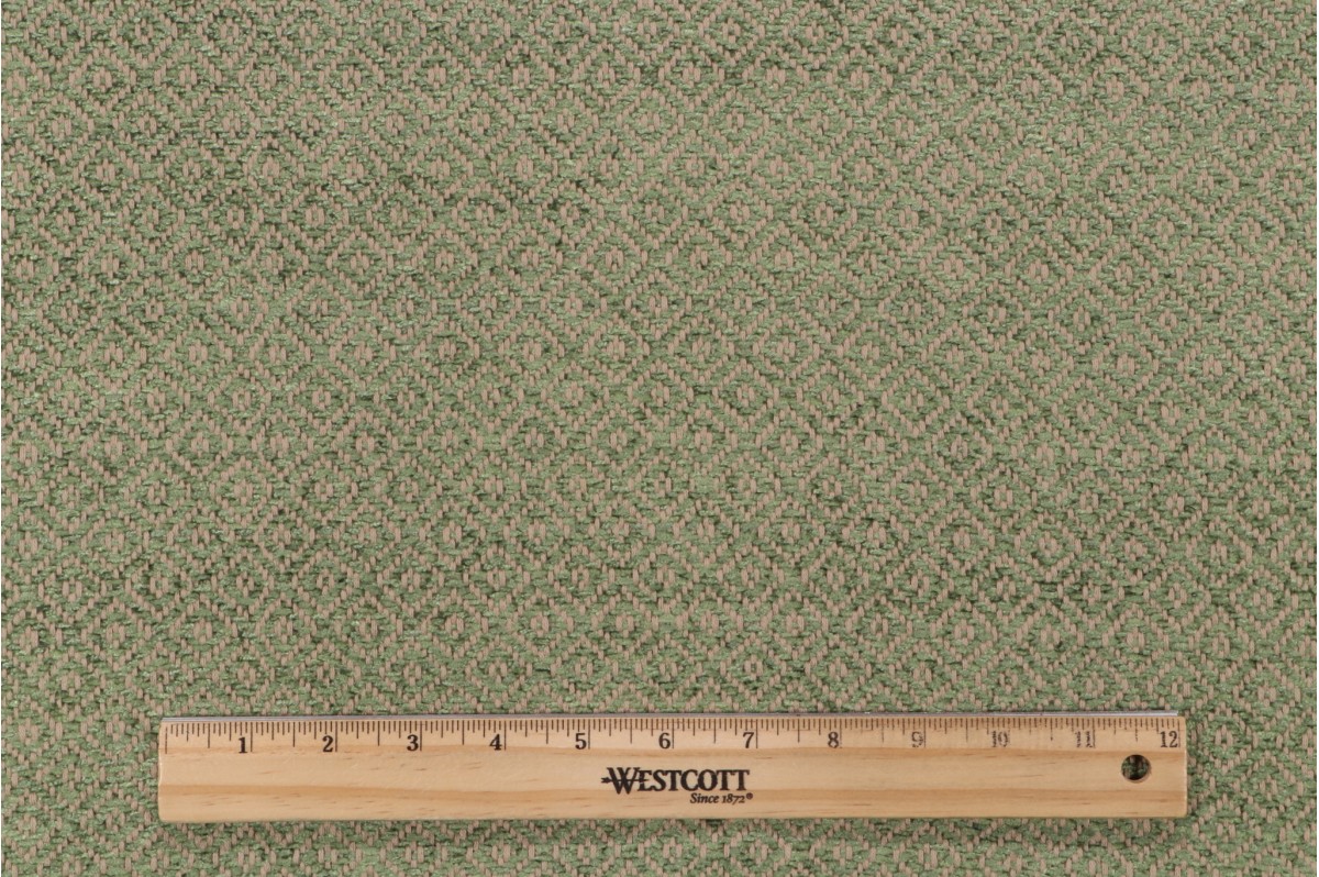 7.88 Yards Scalamandre Kenwood Chenille Upholstery Fabric in Moss