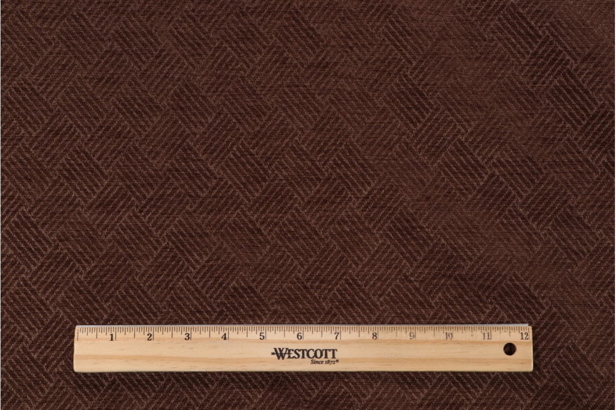 Scalamandre Woven Chenille Upholstery Fabric in Chocolate 14.95 per yard