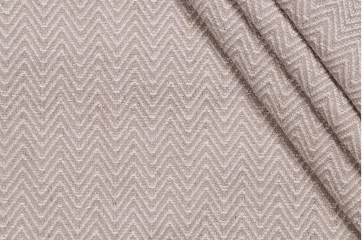 TFA Stand Point Woven Chenille Upholstery Fabric in Sand