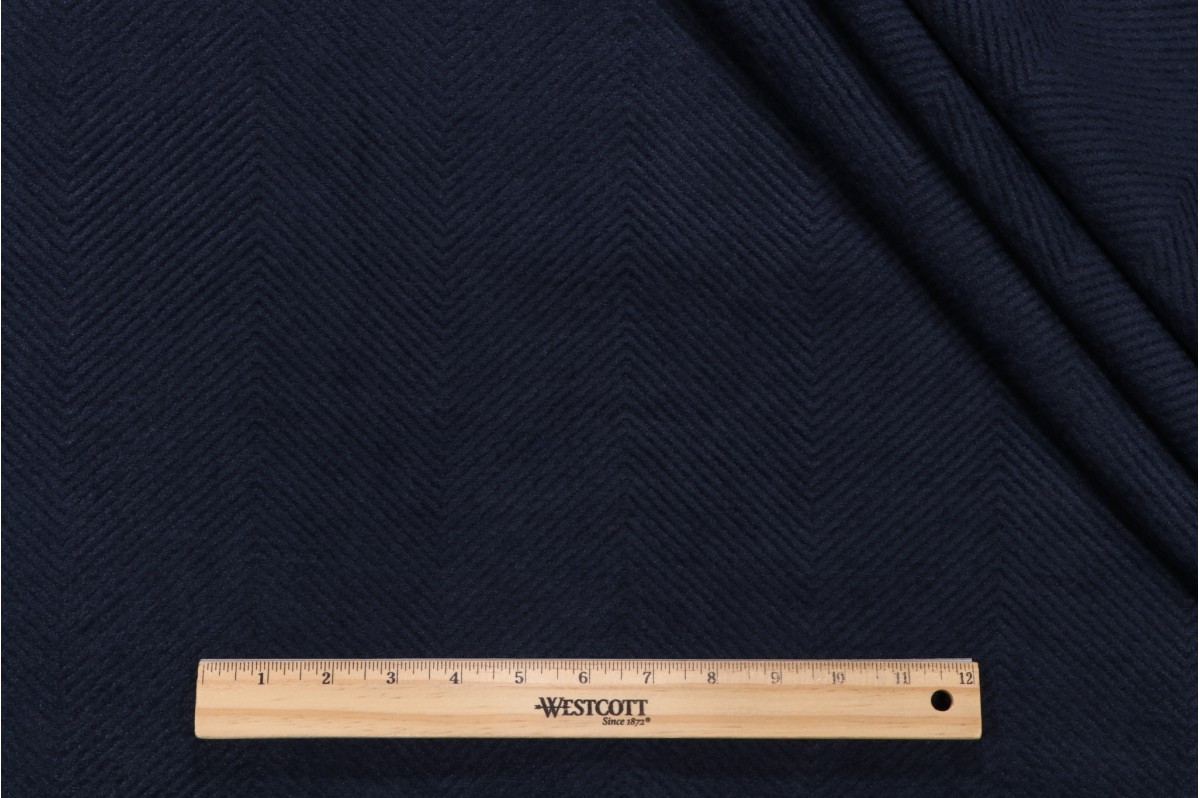 P Kaufmann Miraloma Woven Chenille Upholstery Fabric in Ink