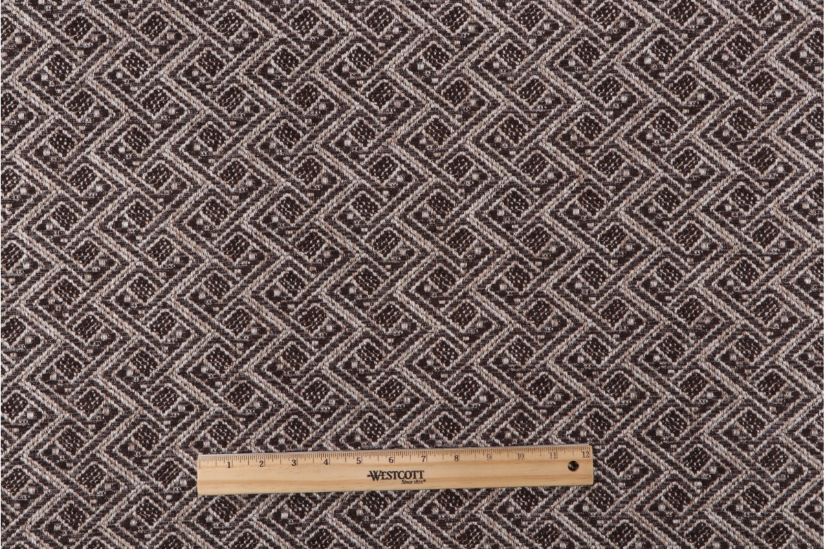Hamilton Dover Woven Chenille Upholstery Fabric in Walnut
