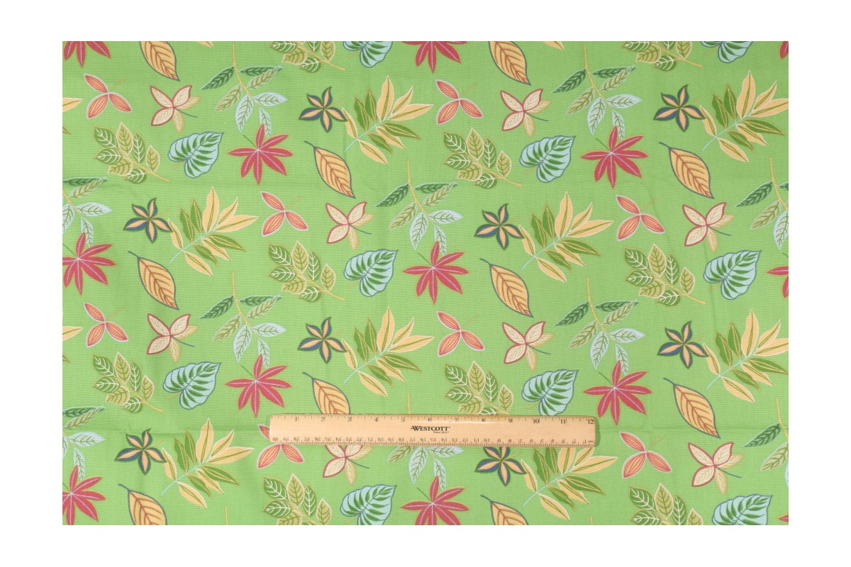 5 Yards Waverly Tropical Tropics Printed Cotton Drapery Fabric