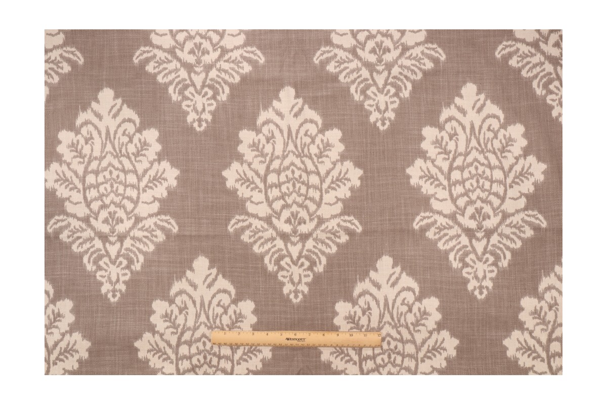 2.13 Yards Covington Croydon Printed Cotton Blend Drapery Fabric in