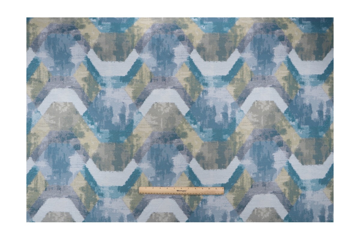 4.38 Yards Gumtree Fabrics Marquise Woven Upholstery Fabric in Sapphire