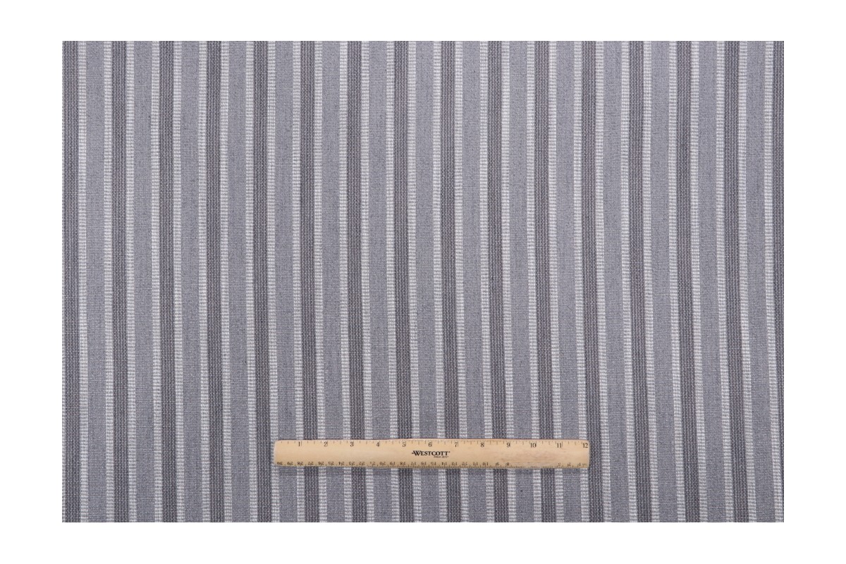 5 38 Yards Perennials Piccadilly Stripe 885 327 Woven Solution Dyed Acrylic Outdoor Fabric In Rhino