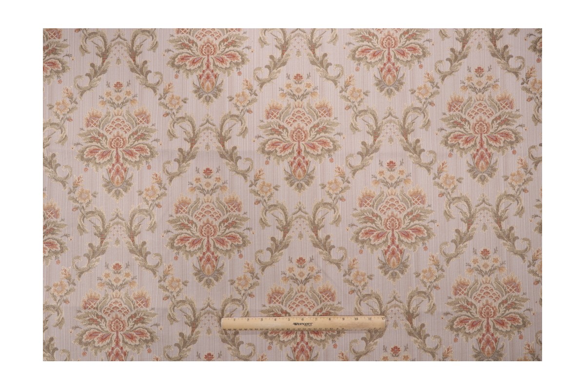 1.25 Yards Merrimac M7085B Damask Upholstery Fabric in Aubusson