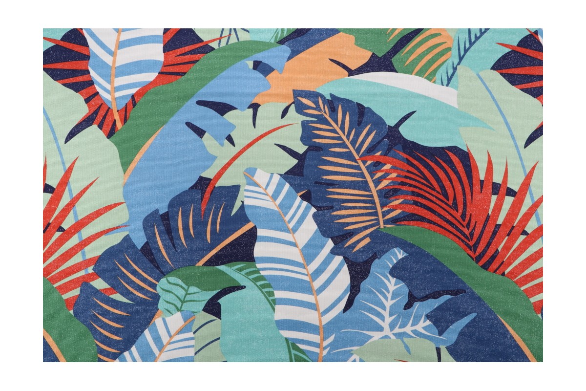 Tommy Bahama Palma Linda Printed Cotton Drapery Fabric in Mangrove