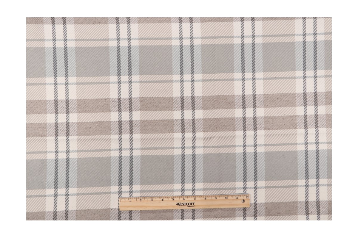 1.25 Yards Murphey Woven Upholstery Fabric in Linen