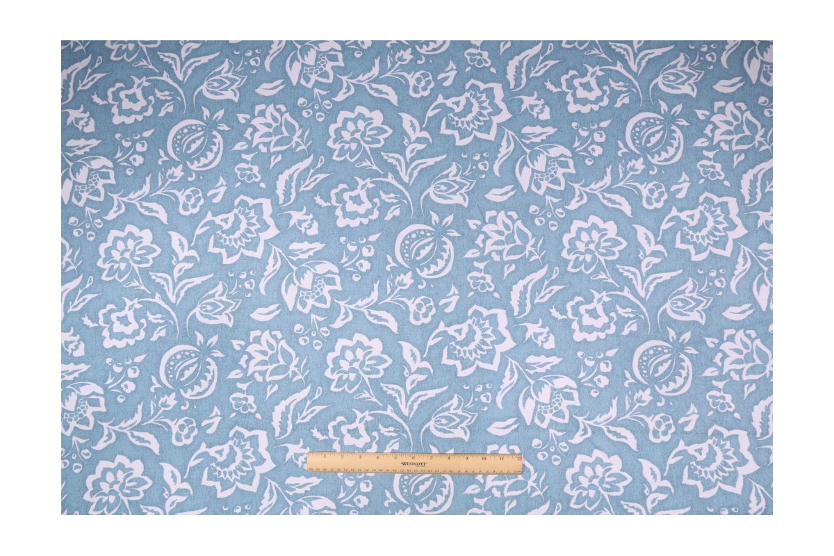 Robert Allen Madcap Cottage Rokeby Road Printed Cotton Drapery Fabric