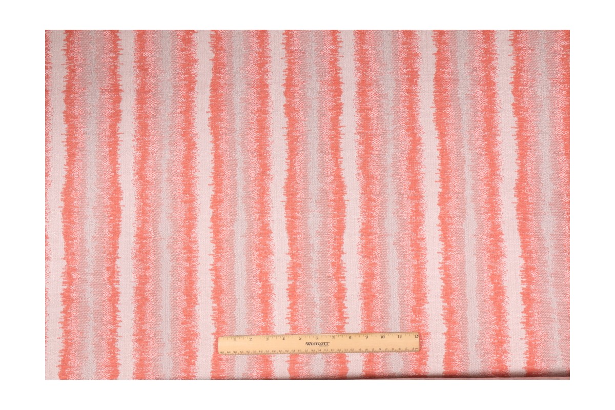 Sunbury Woven Acrylic Outdoor Fabric in Coral