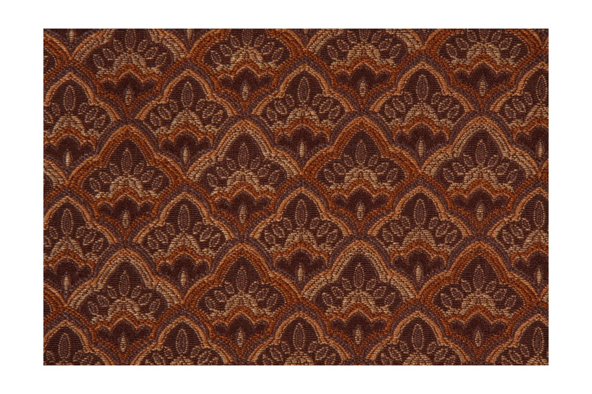 Wise Damask Upholstery Fabric in Truffle