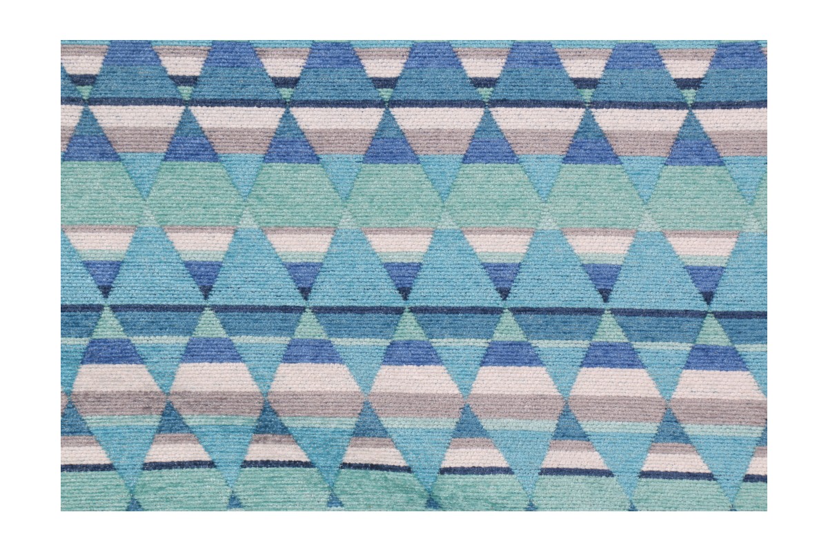 Richloom Whitley Chenille Tapestry Upholstery Fabric in Sapphire