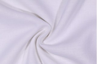 Covington Jefferson Linen Drapery Fabric in 143 Optic White 