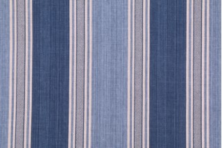 Waverly Wild West Printed Drapery Fabric in Denim