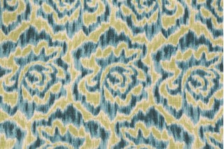 Duralee Blue Jay Aqua Blue Beige cheapest Ikat Geometric Upholstery Fabric WHS871