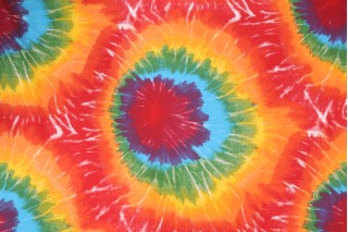 Premier Prints Tie-Dyed Printed Cotton Drapery Fabric in Summer 