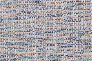 Sample of Crypton Rushdie High Performance Woven Chenille Upholstery Fabric in Lapis 