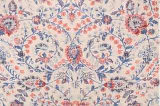 Gentza Floral Twine Antique Upholstery Fabric by the yard sofa chair