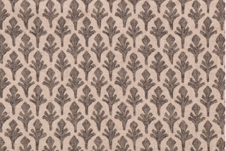 Lacefield Ponce-Danish Linen Printed Cotton Blend Drapery Fabric in Stone 