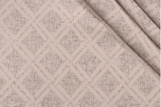Waverly Brava Woven Upholstery Fabric in Shale