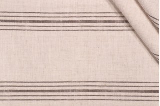 Crypton Stripe Woven High Performance Chenille Upholstery Fabric in Gravel 