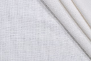 Lino Textiles Livingston Tumbled Linen Blend Drapery Fabric in Ivory 