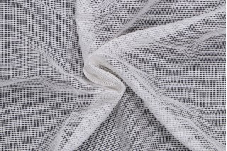 Old World Weavers Trade Winds Sheer Outdoor Drapery Weight Fabric in White
