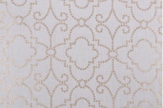 Dena Home Wow Factor Emb Drapery Fabric in Gilded