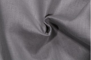 Solid Woven Decorator Fabric in Grey