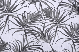 Kaufmann Butterfly Trail Printed Cotton Drapery Fabric in Platinum