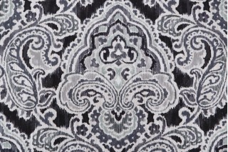 Covington WHIMSY 150 MARDI GRAS Paisley Print Upholstery And Drapery Fabric