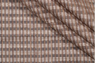 Lelievre Paris Canicule Sheer Outdoor Drapery Weight Fabric in Paille for Scalamandre