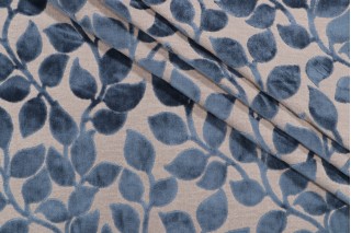 Burch Fabrics Pembroke Beige Floral Upholstery Fabric