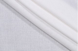 Sunbrella Shadow 51000-0000 Semi-Sheer Solution Dyed Acrylic Outdoor Drapery Weight Fabric in Snow 