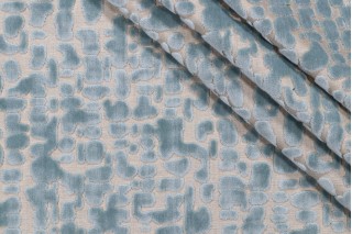 Hamilton Asher Velvet Upholstery Fabric in Rain 