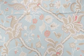 Kaufmann Lushan Garden Printed Cotton Drapery Fabric in Whimsical $22.95  per yard