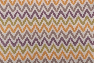 Thibaut Sausalito W75727 Woven Upholstery Fabric in Plum and Flax 